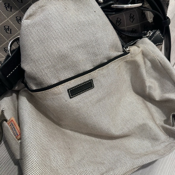 Dooney & Bourke Signature Monogram Hobo Shoulder Bag - Picture 16 of 17